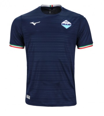 Lacne Muži Futbalové dres Lazio 2023-24 Krátky Rukáv - Preč